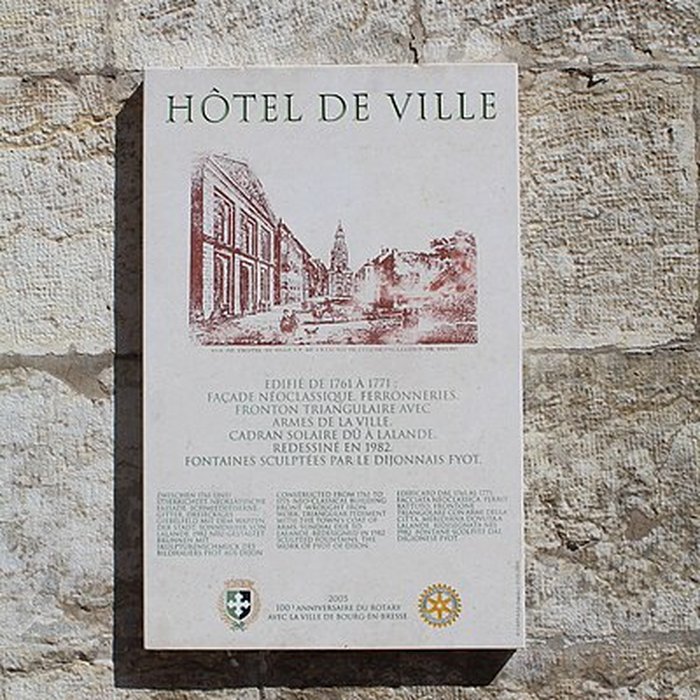 Photo de Hôtel de ville de Bourg-en-Bresse