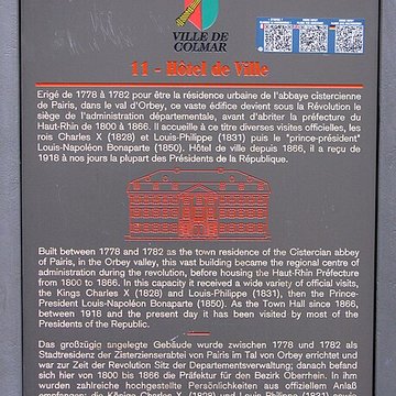 Hôtel de ville de Colmar