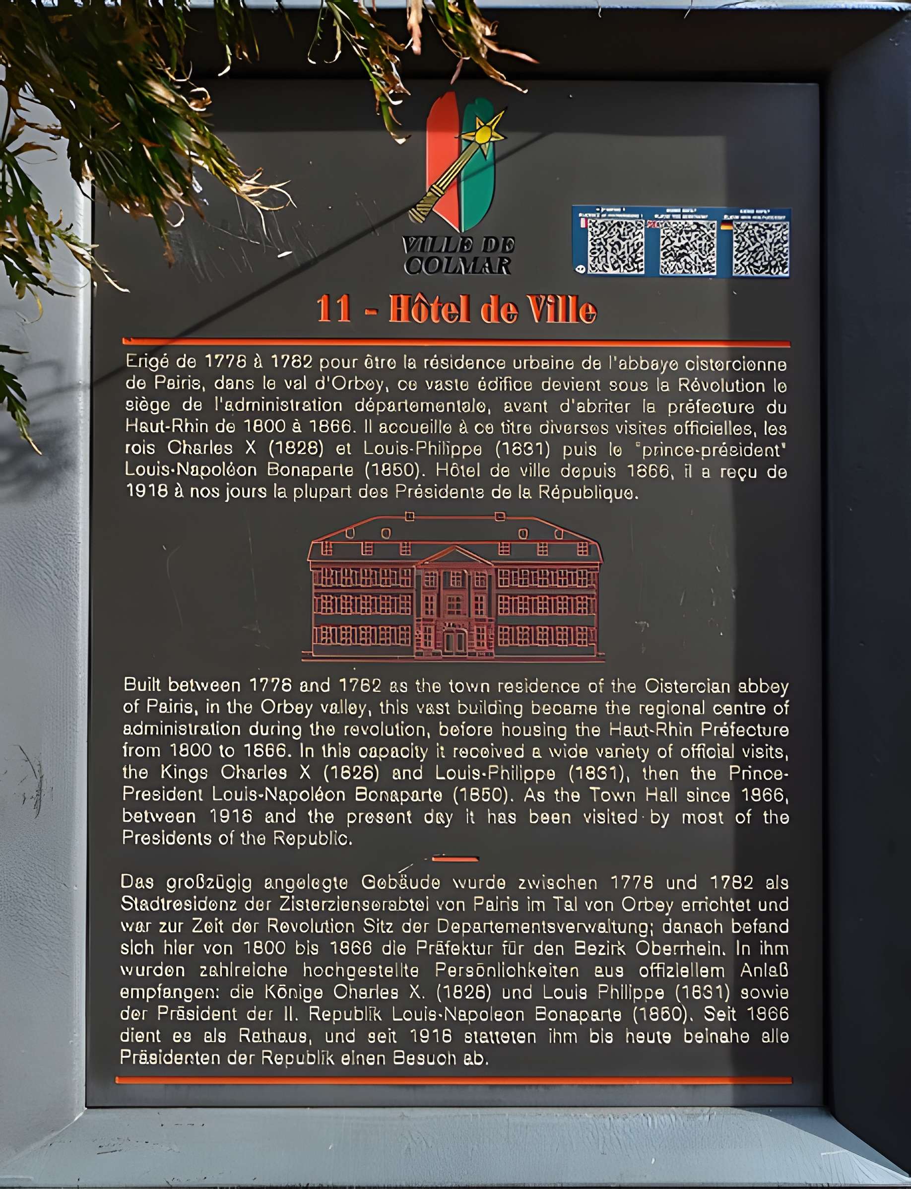 Hôtel de ville de Colmar