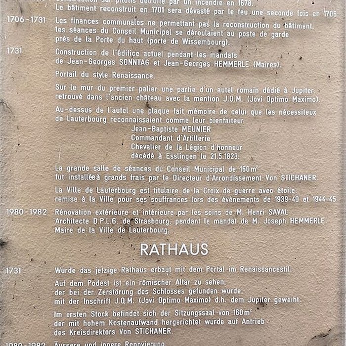 Photo de Hôtel de ville de Lauterbourg