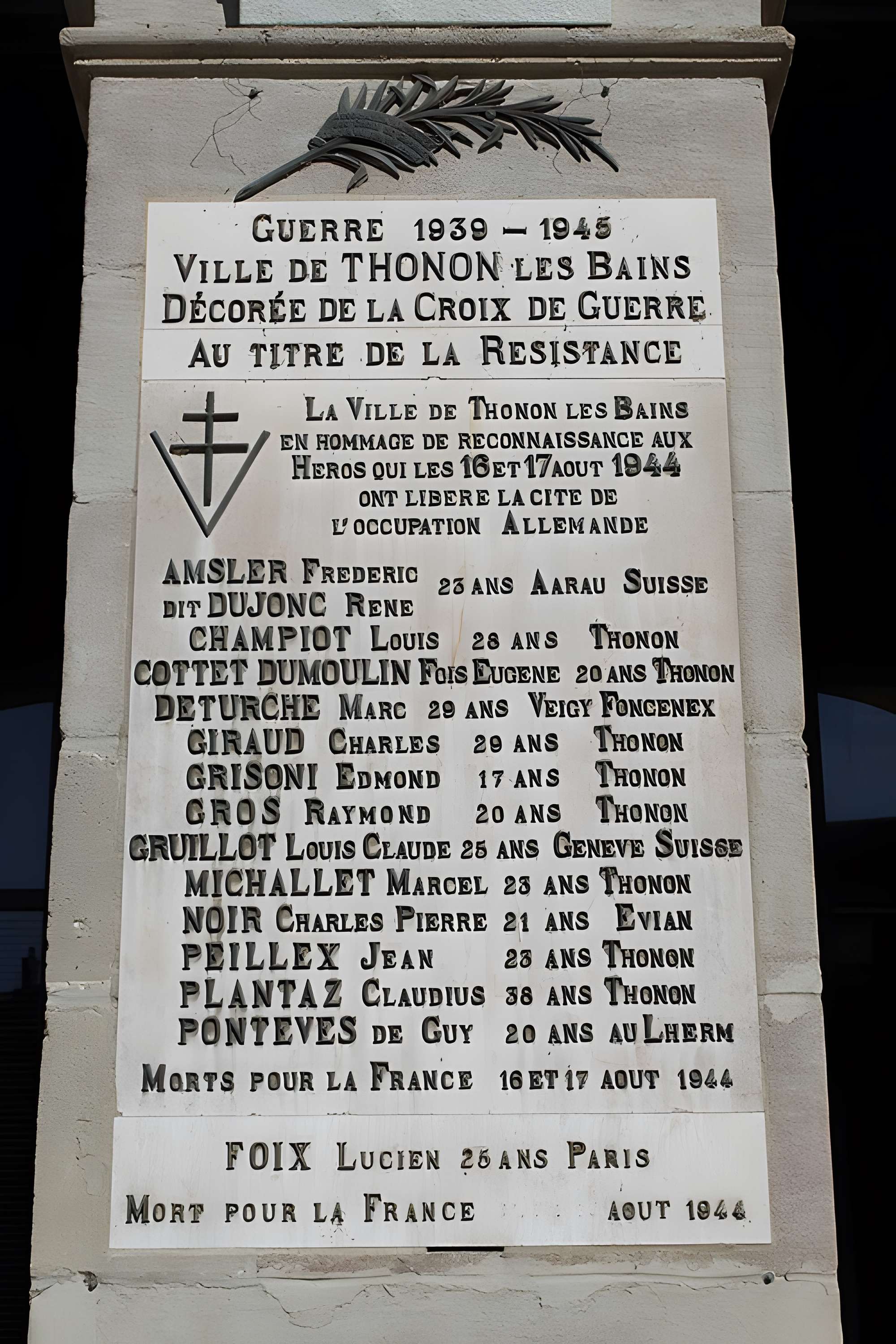 Hôtel de ville de Thonon-les-Bains