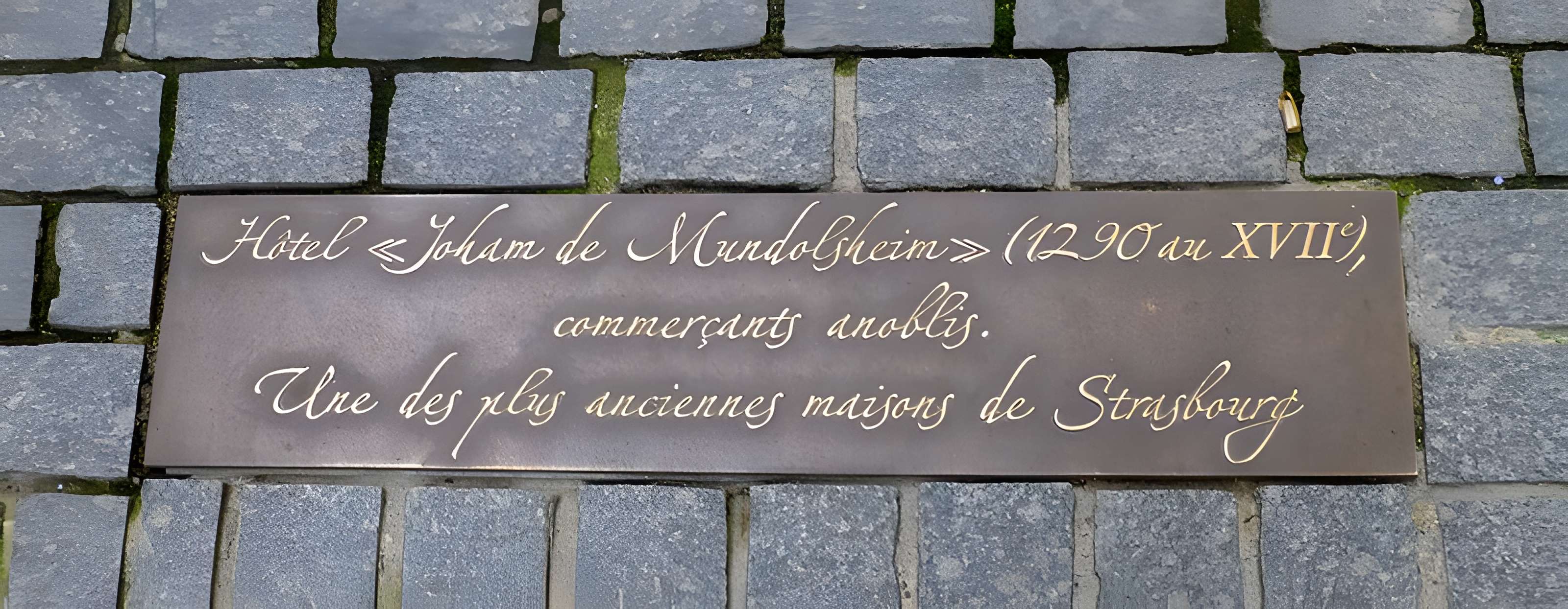 Hôtel des Joham de Mundolsheim à Strasbourg