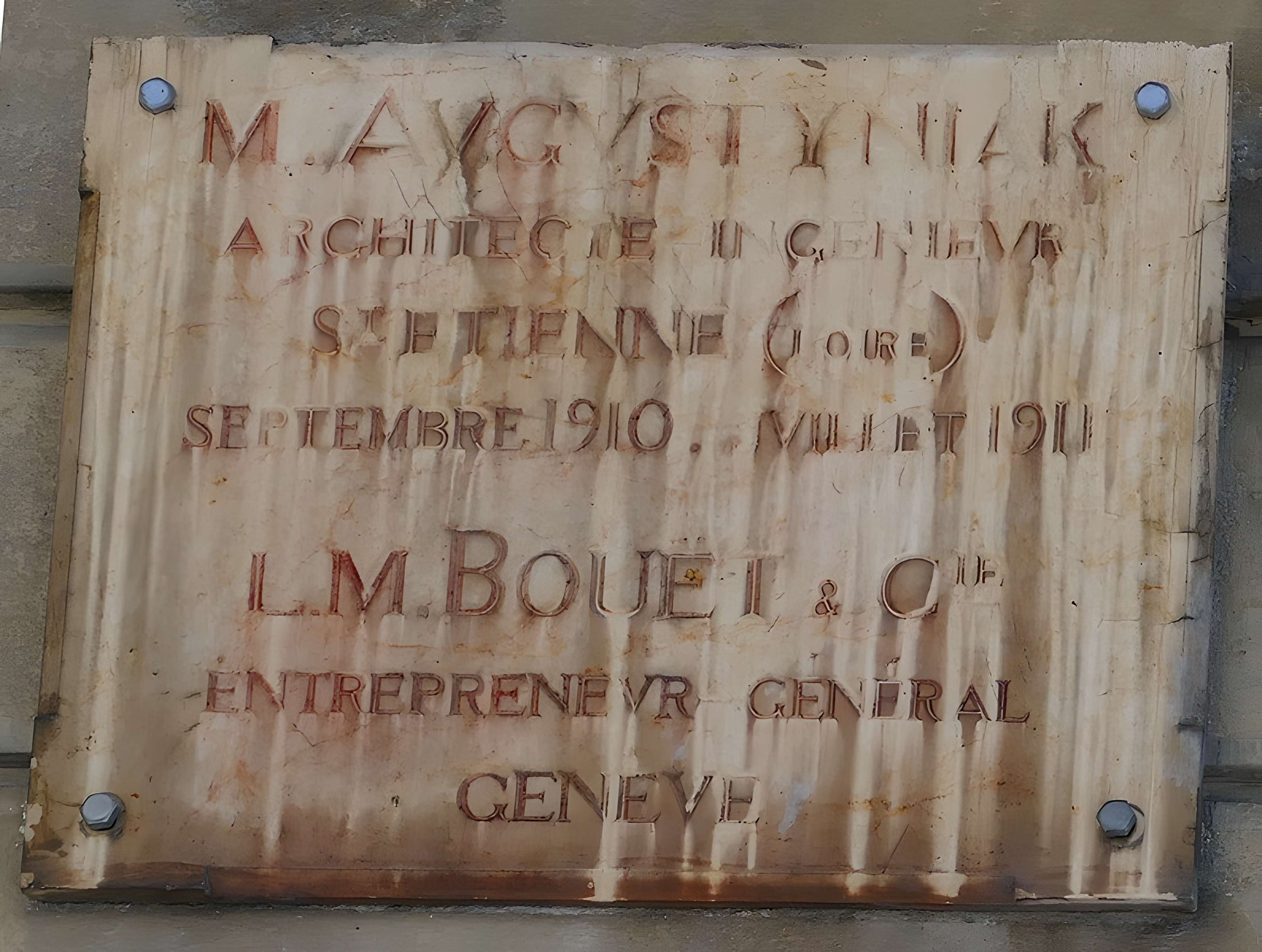 Ancien hôtel de voyageurs dit Hôtel du Mont-Joly, actuellement immeuble à logements