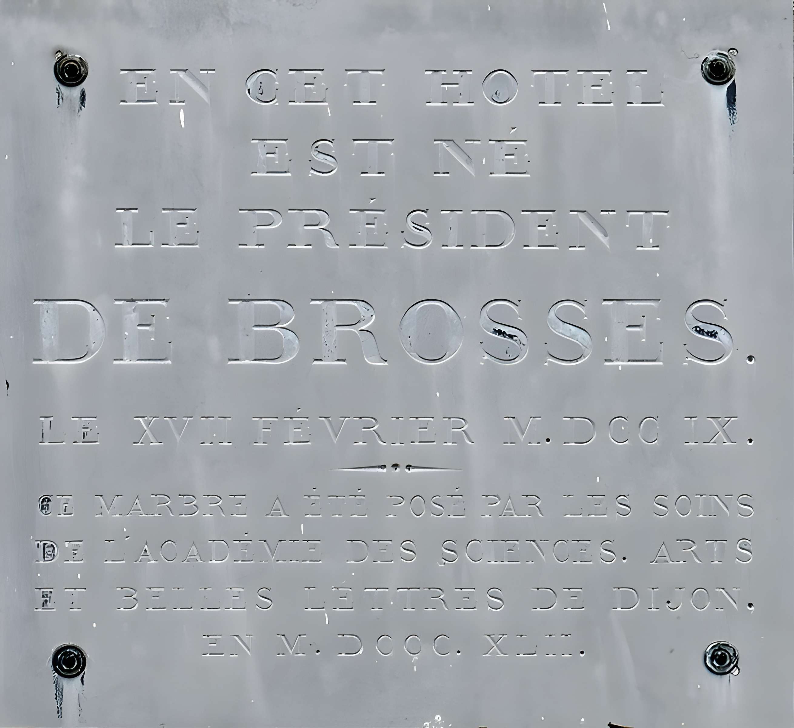 Hôtel Févret de Saint-Mesmin à Dijon