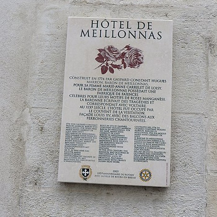 Photo de Hôtel Marron de Meillonnas à Bourg-en-Bresse