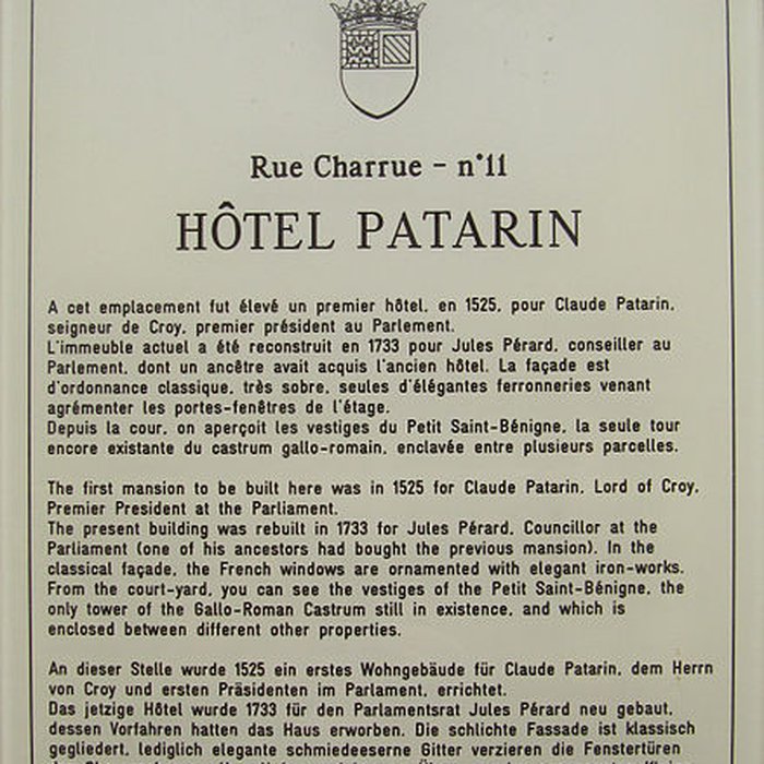 Photo de Hôtel Patarin à Dijon