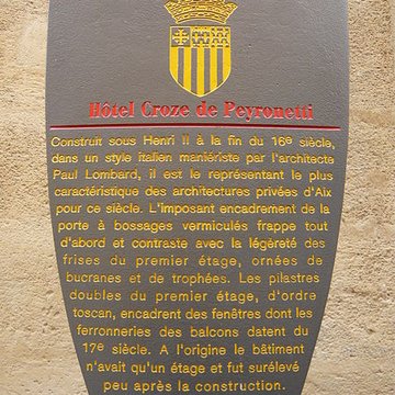 Hôtel Peyronetti à Aix-en-Provence