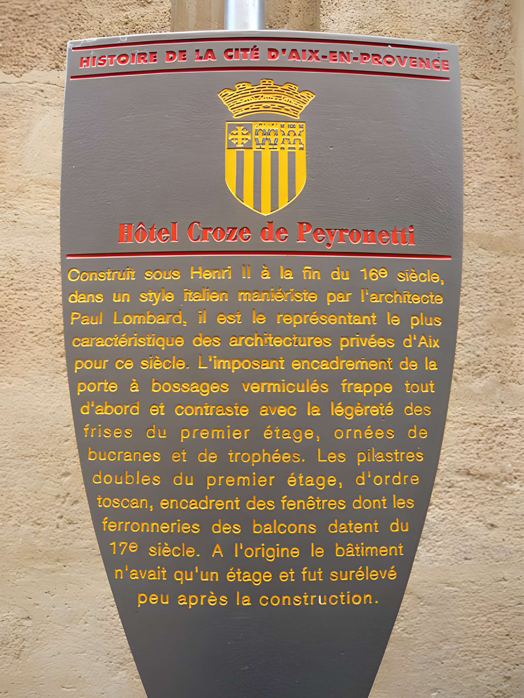 Hôtel Peyronetti à Aix-en-Provence