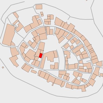Immeuble de la Rue des Contreforts à Pérouges