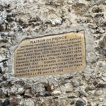 Immeuble de la Rue des Contreforts à Pérouges