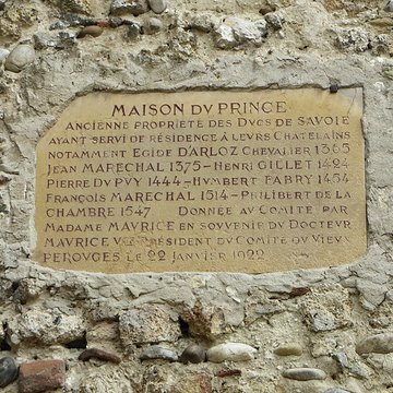 Immeuble de la Rue des Contreforts à Pérouges