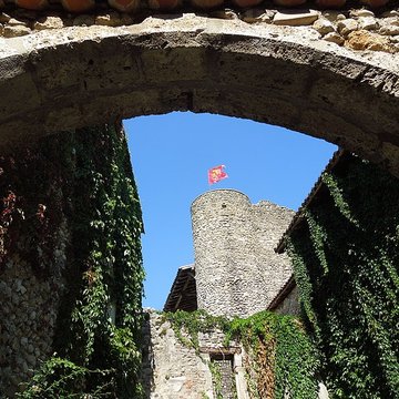 Immeuble de la Rue des Contreforts à Pérouges