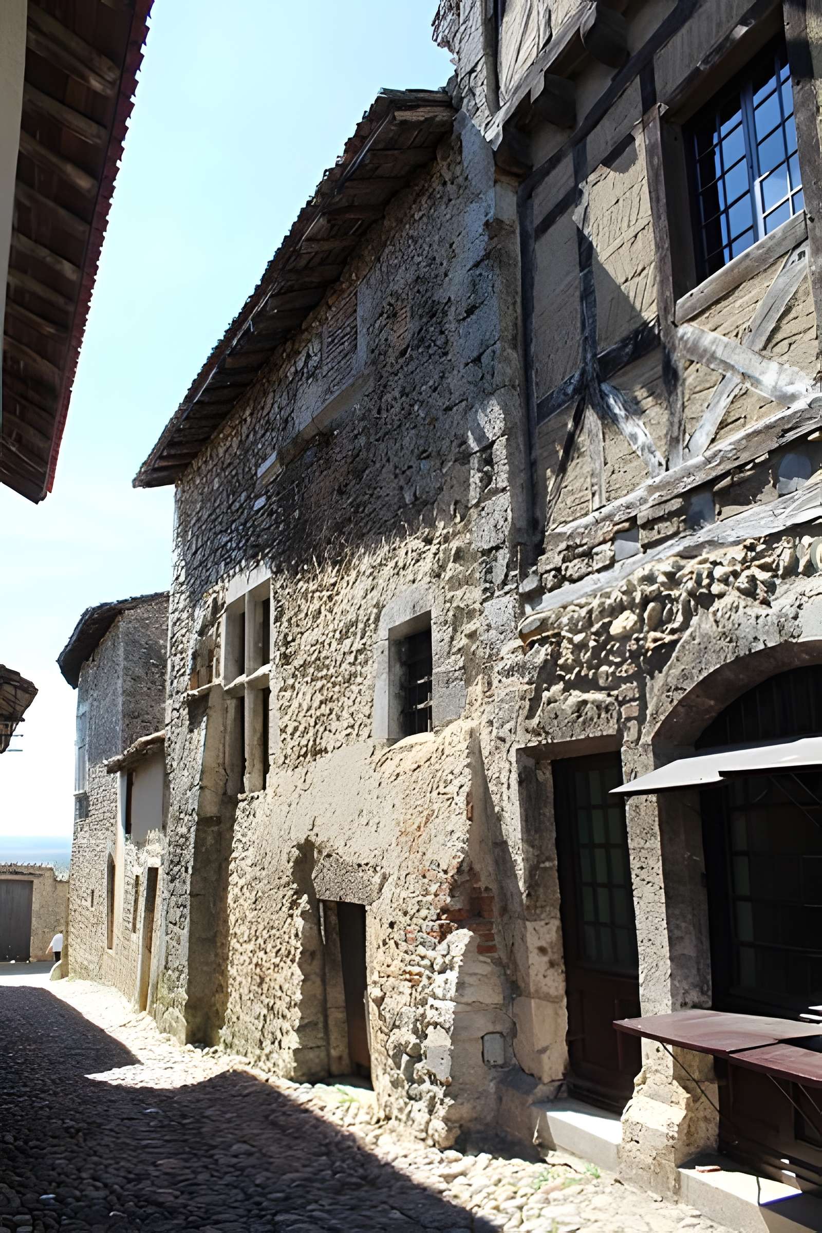 Immeuble de la Rue des Contreforts à Pérouges