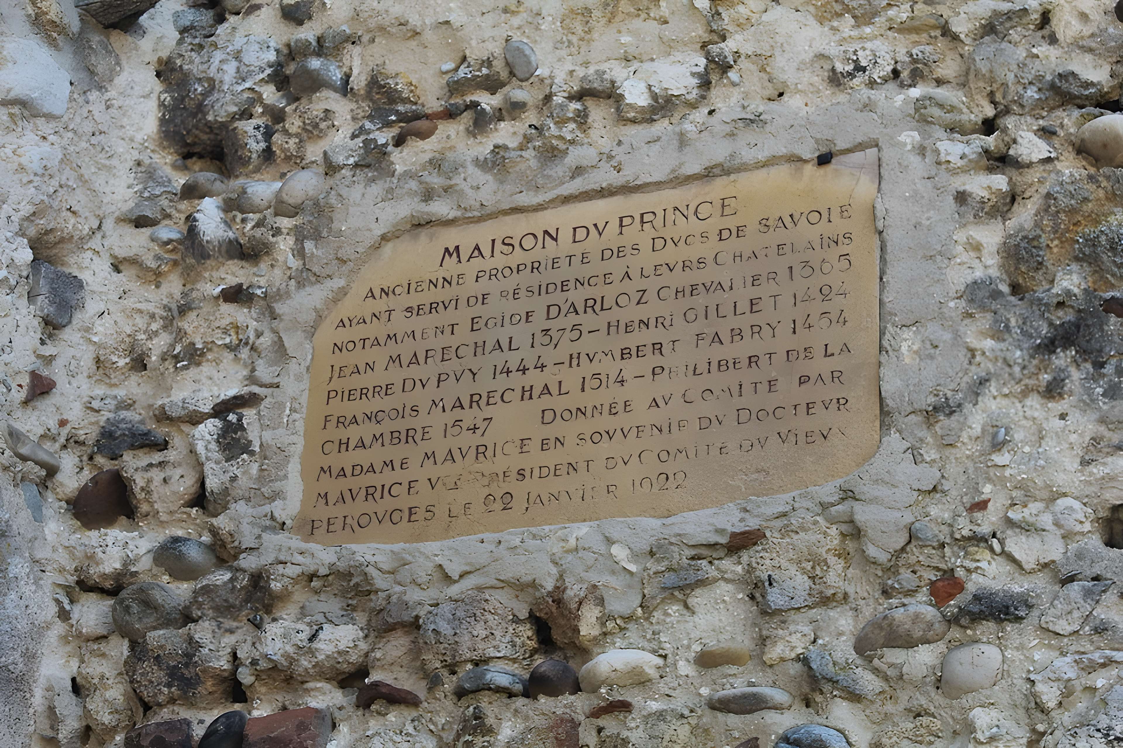 Immeuble de la Rue des Contreforts à Pérouges