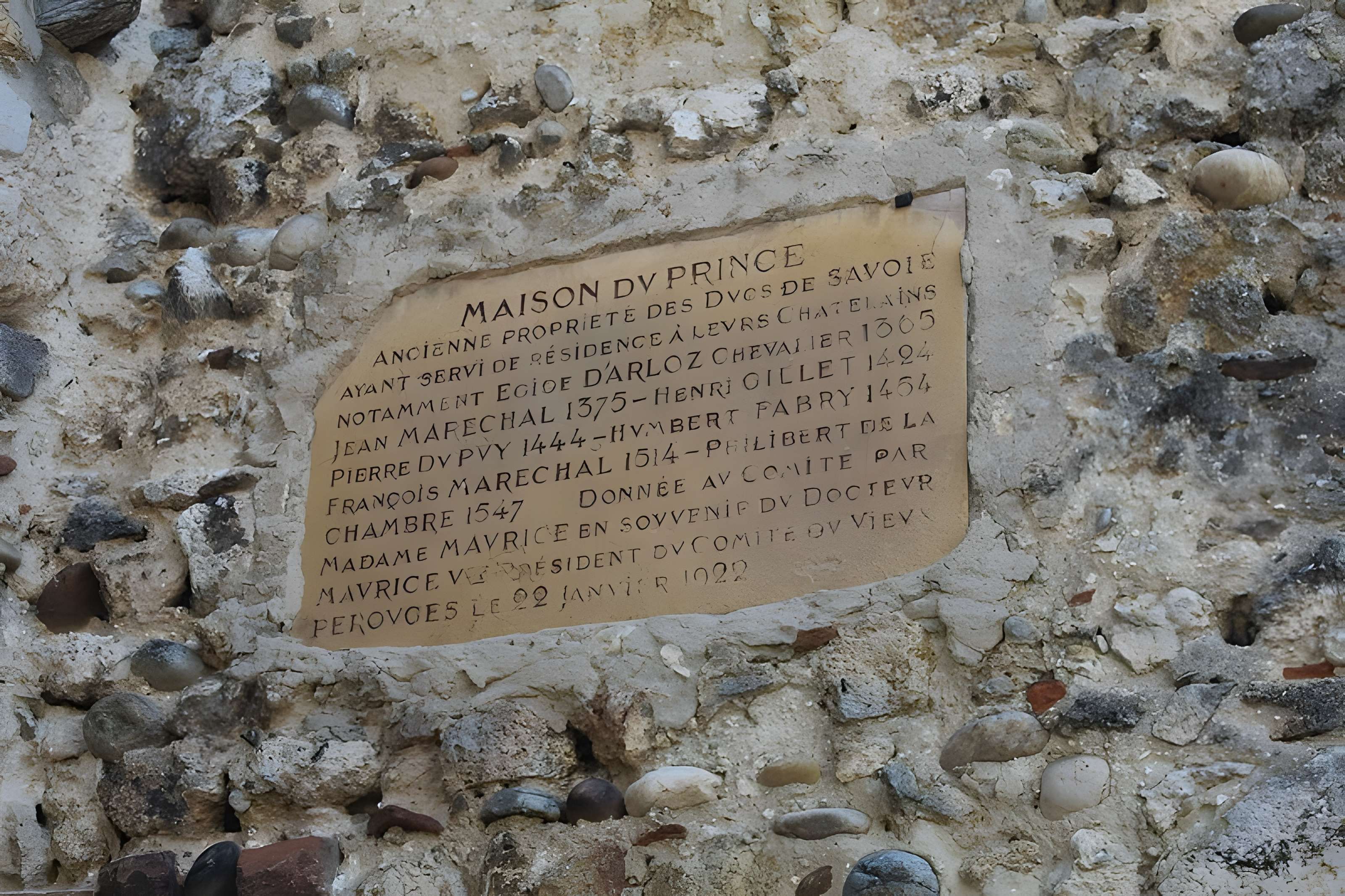 Immeuble de la Rue des Contreforts à Pérouges