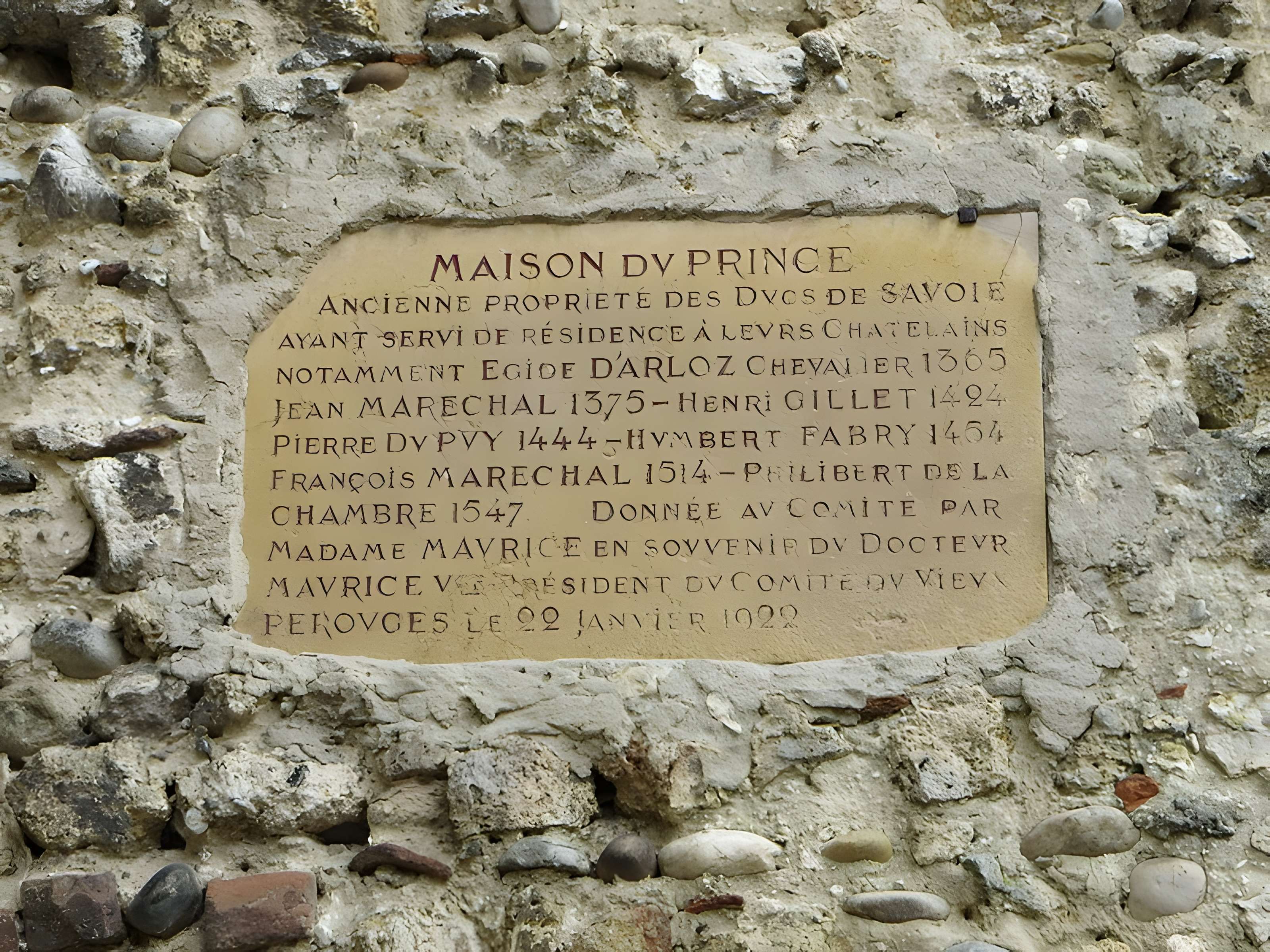 Immeuble de la Rue des Contreforts à Pérouges