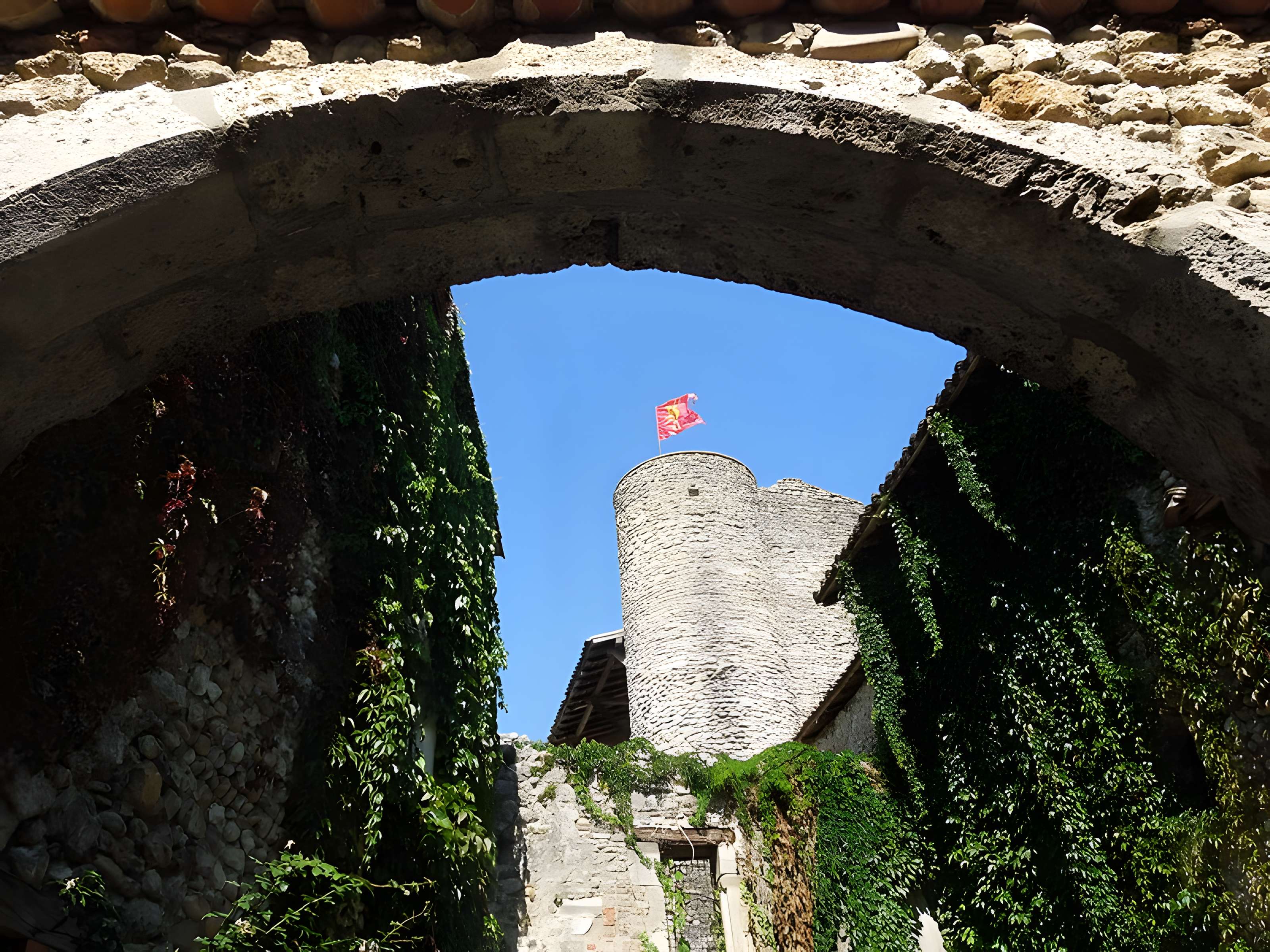 Immeuble de la Rue des Contreforts à Pérouges