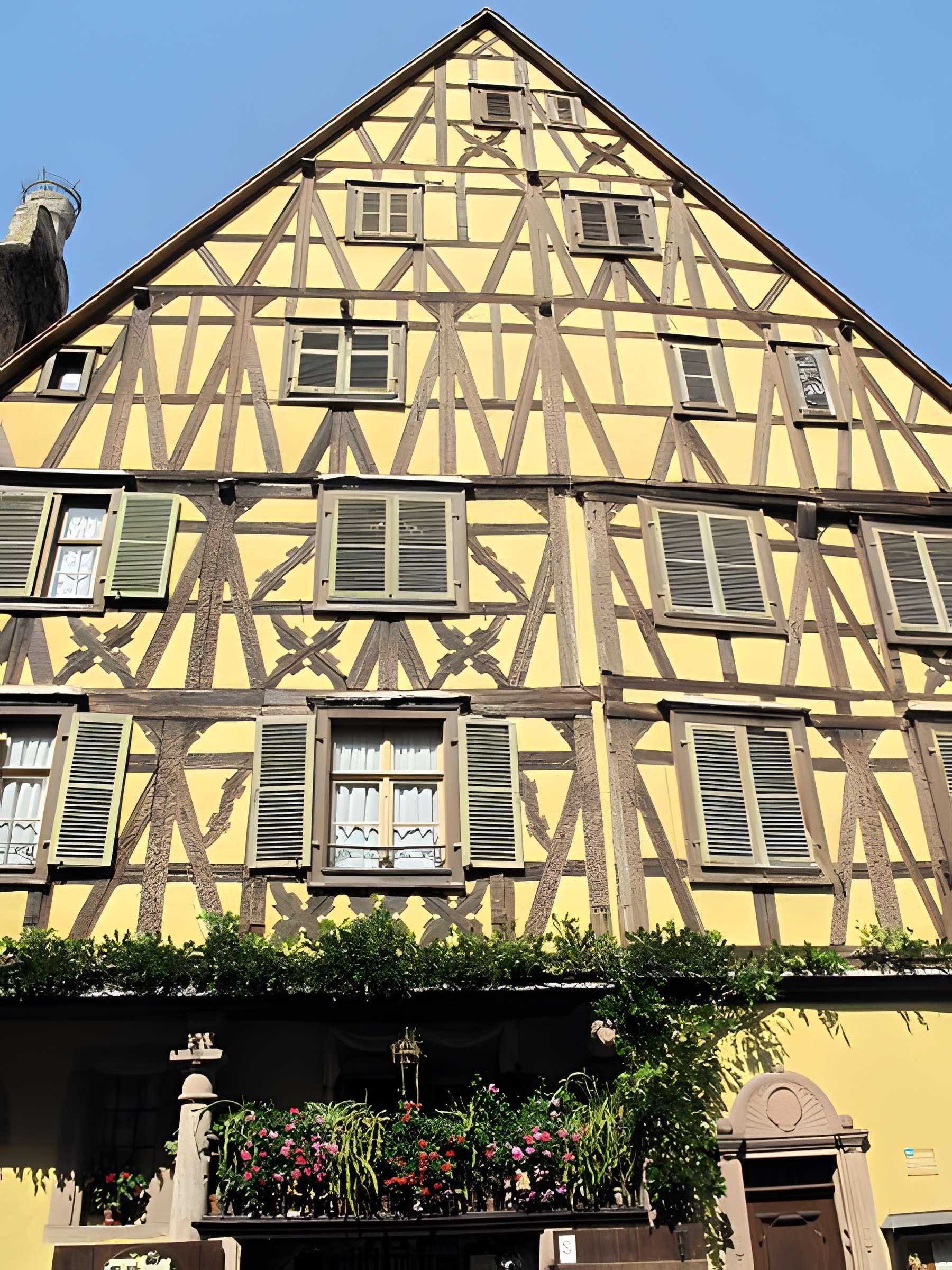 Immeuble Le Gratte-Ciel à Riquewihr 