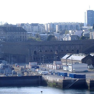 Le bâtiment aux Lions de Brest