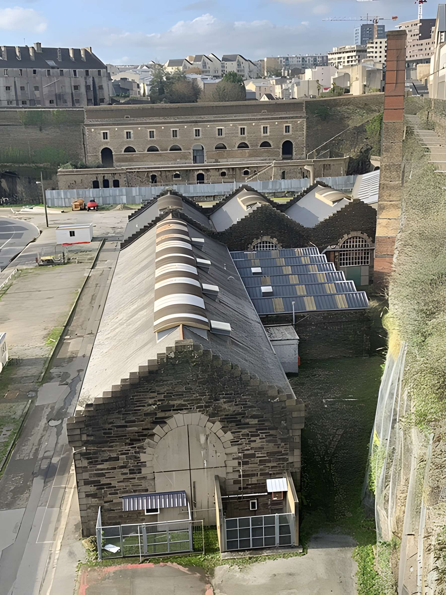 Le bâtiment aux Lions de Brest