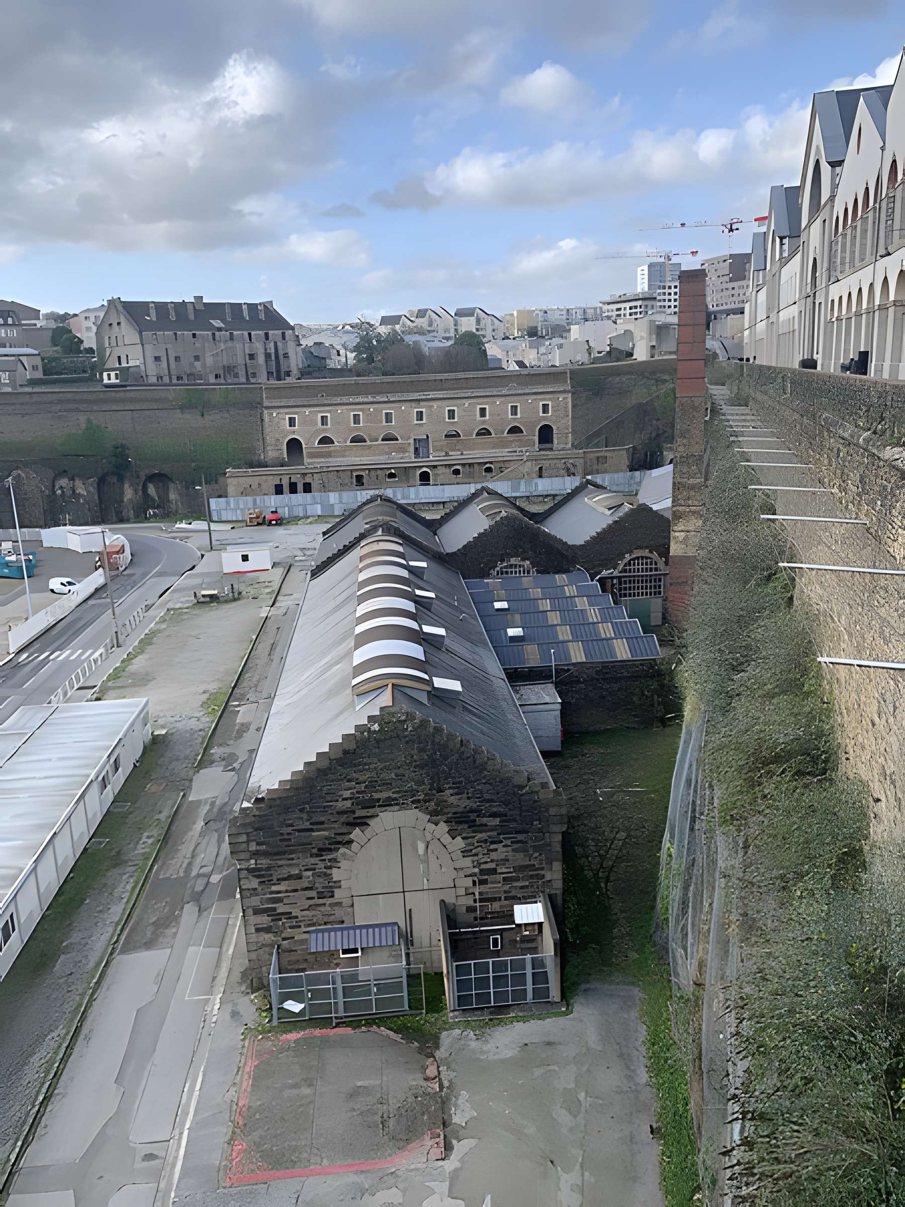 Le bâtiment aux Lions de Brest