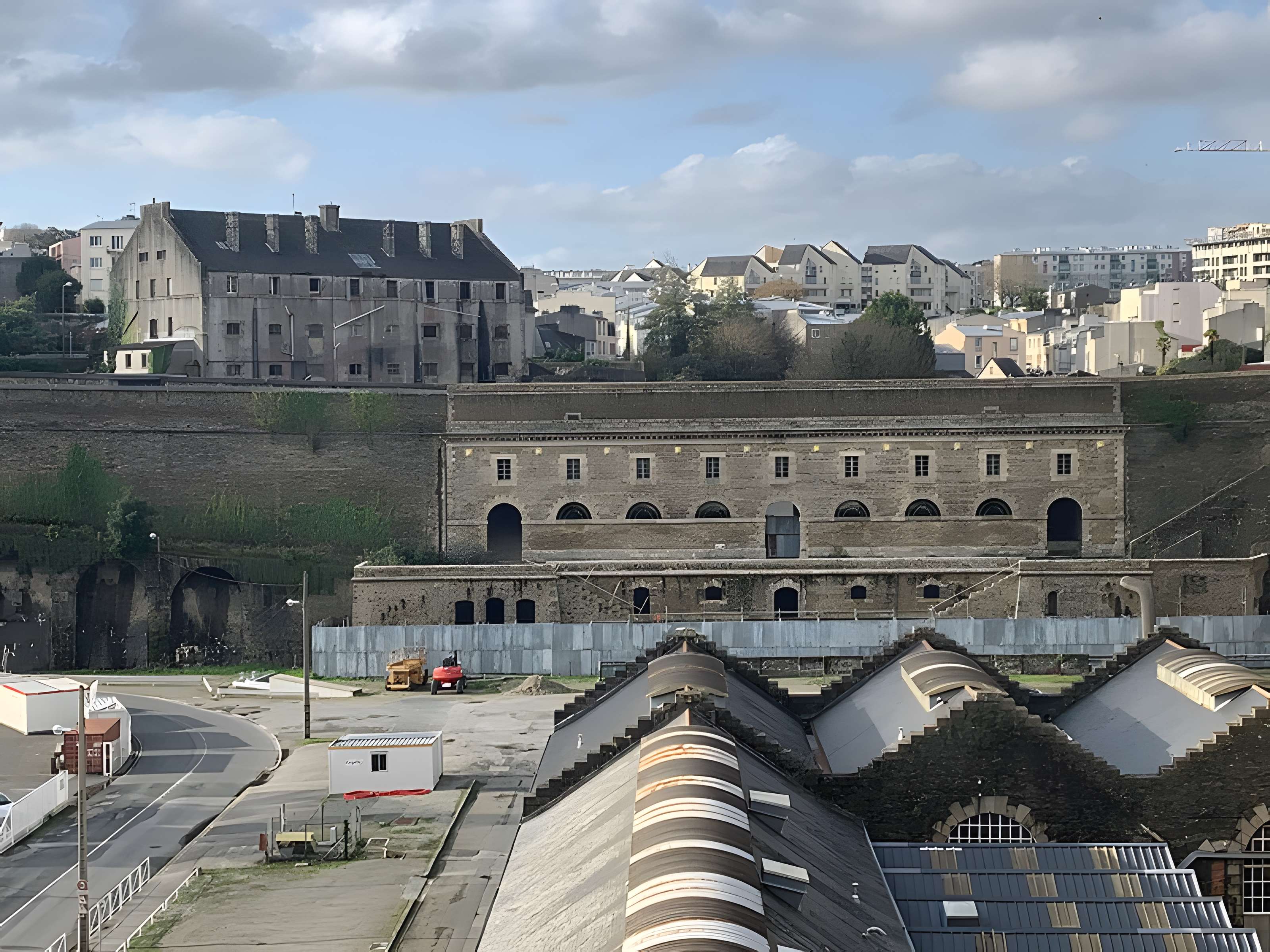 Le bâtiment aux Lions de Brest