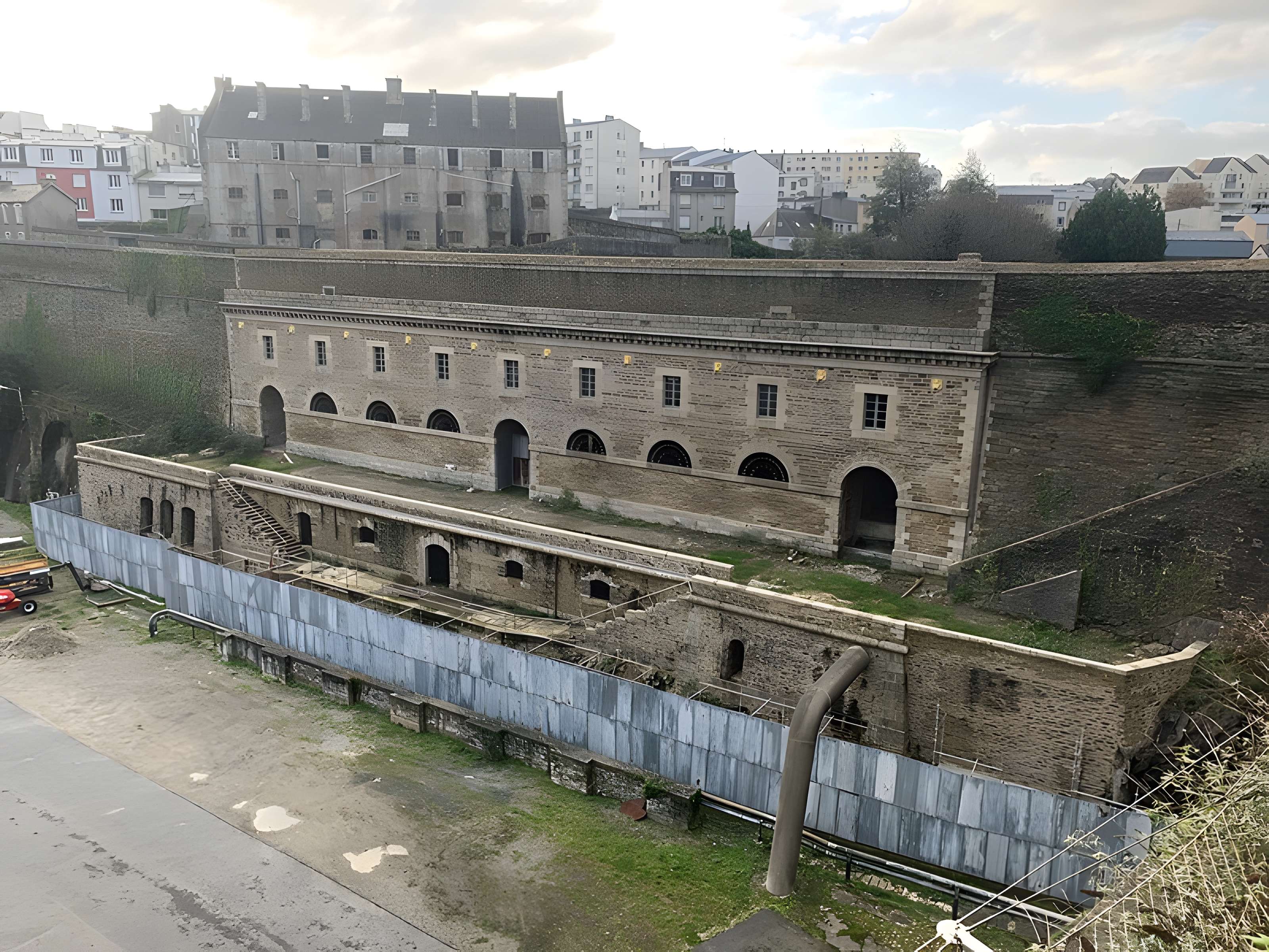 Le bâtiment aux Lions de Brest