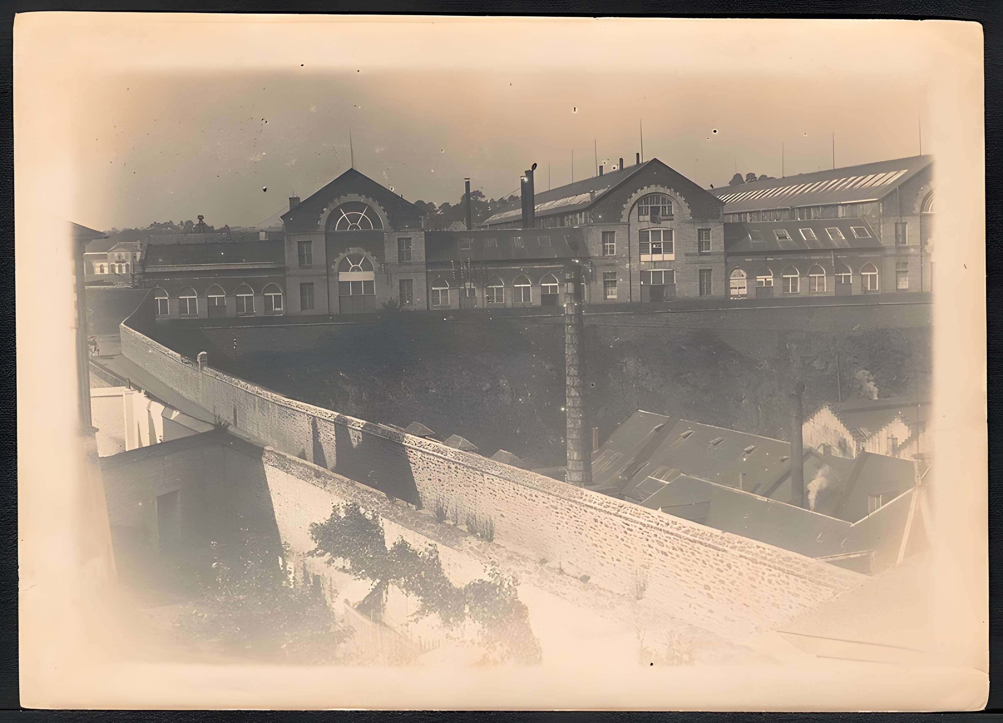 Le bâtiment aux Lions de Brest