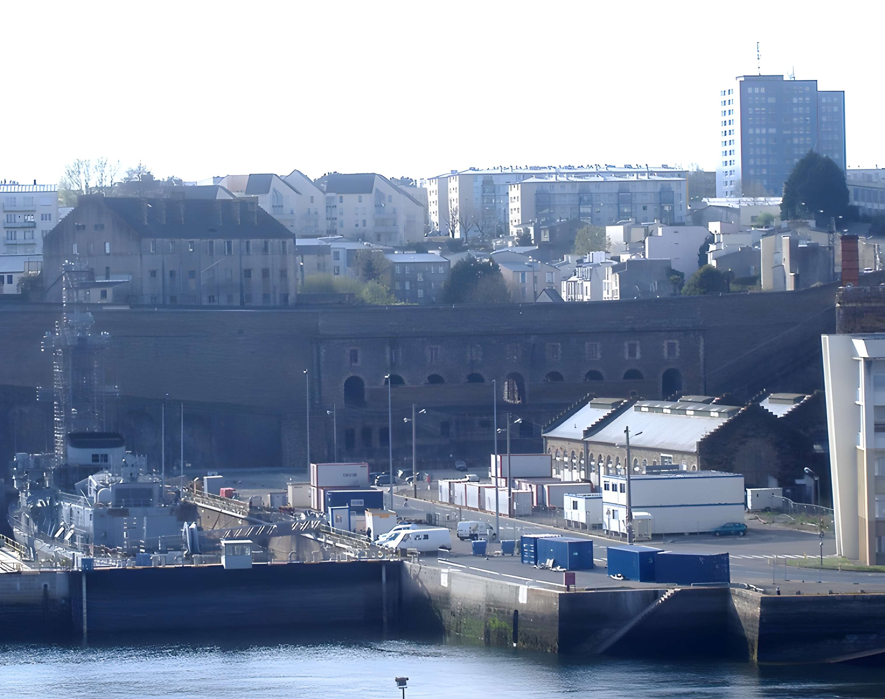 Le bâtiment aux Lions de Brest
