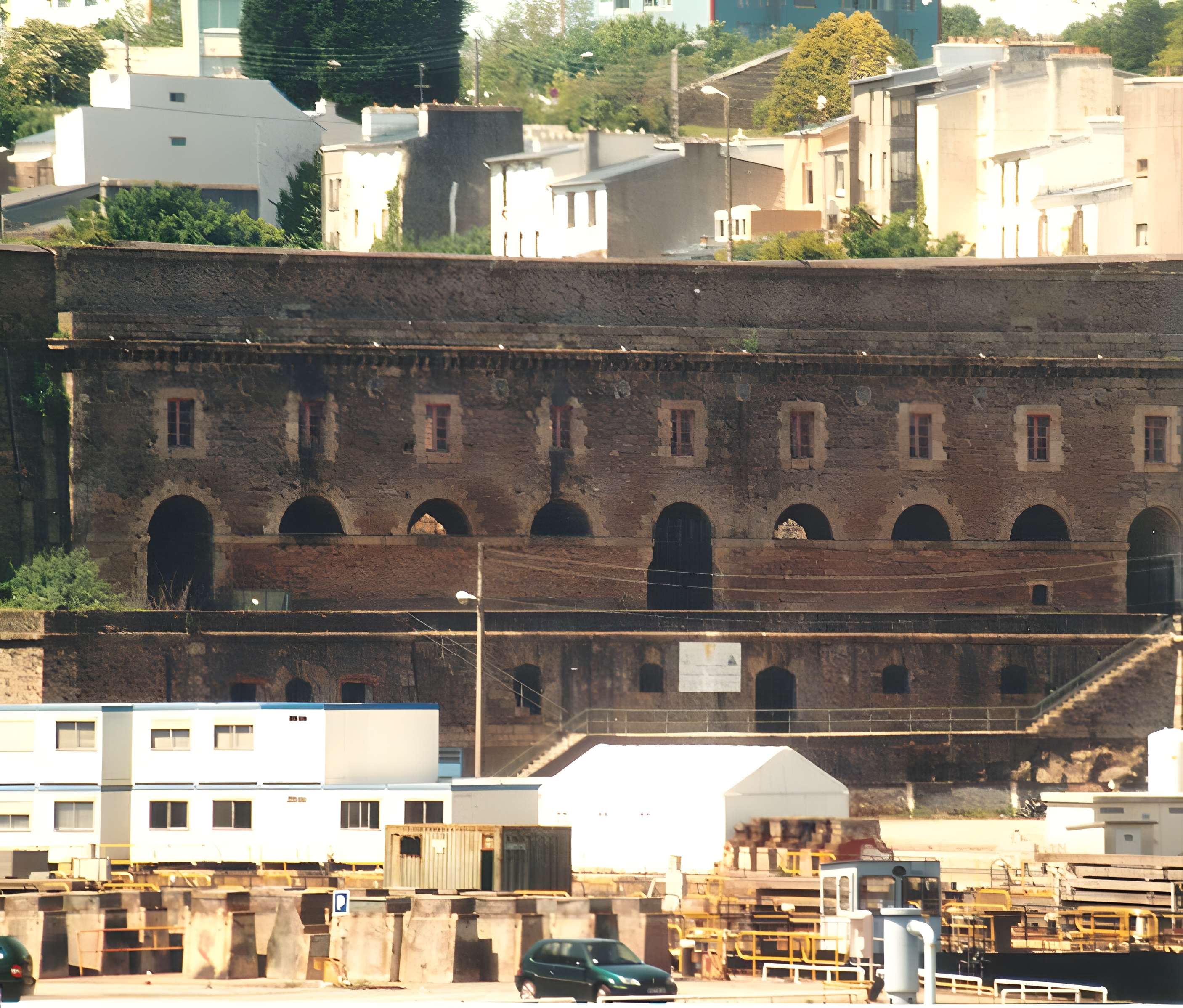Le bâtiment aux Lions de Brest