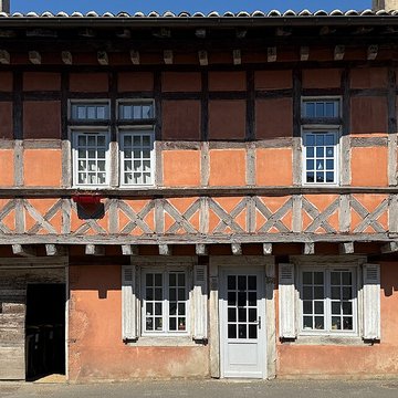 Maison à pans de bois à Lent