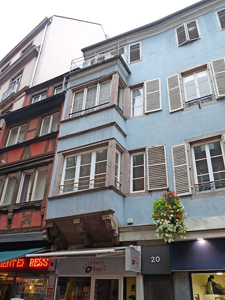 Photo de Maison au 20 Rue Gutenberg à Strasbourg