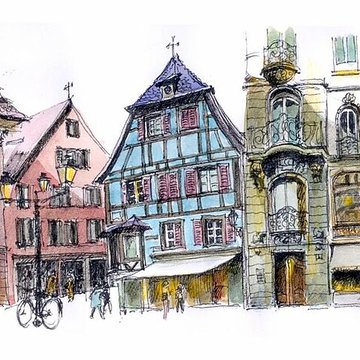 Maison au 4 Rue des Boulangers à Colmar