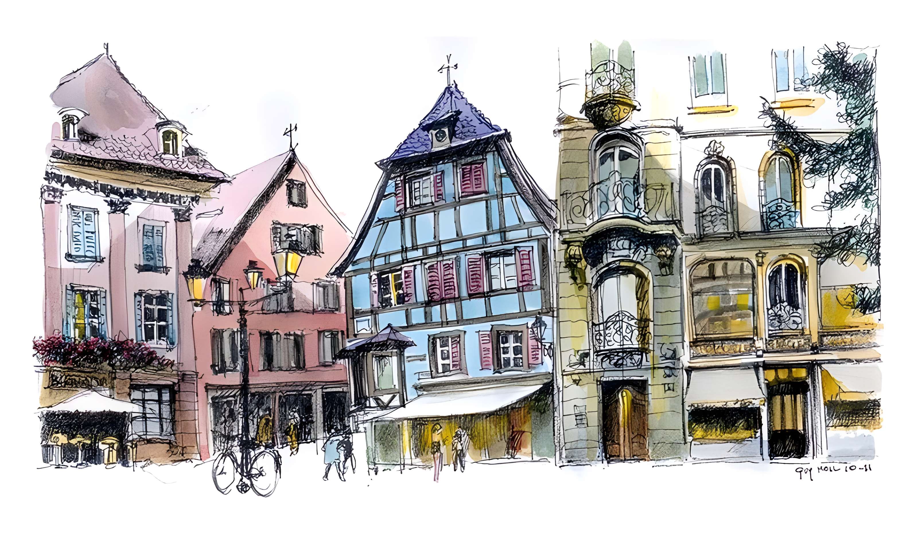 Maison au 4 Rue des Boulangers à Colmar