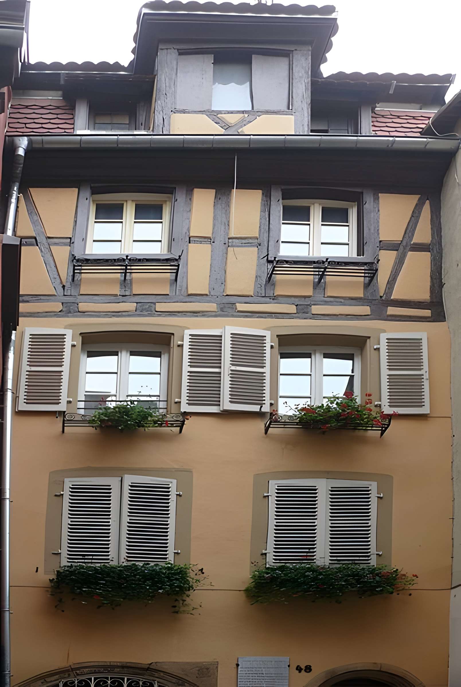 Maison au 48 Rue des Marchands à Colmar 