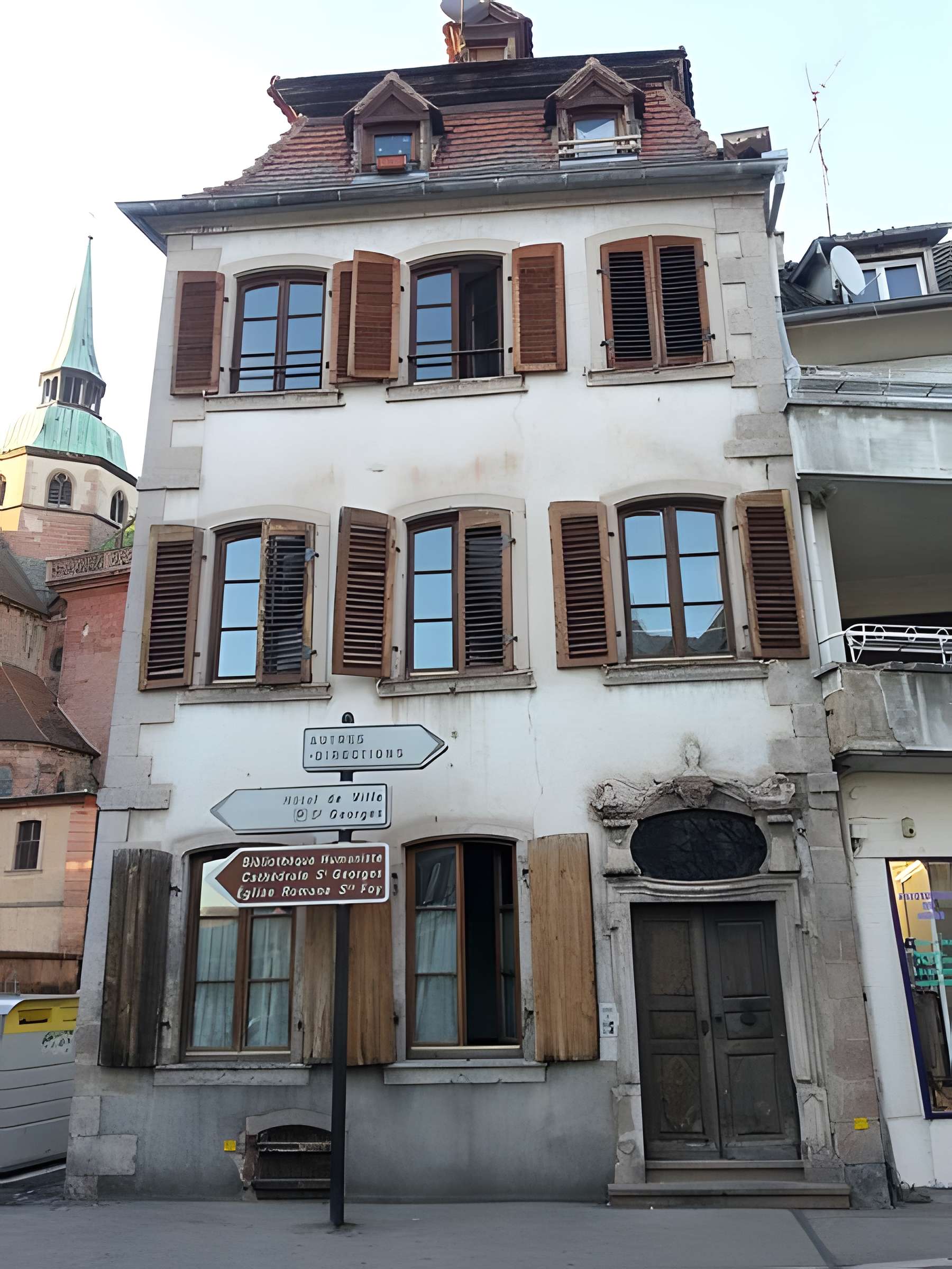 Maison au 6 Rue de la Grande-Boucherie à Sélestat 