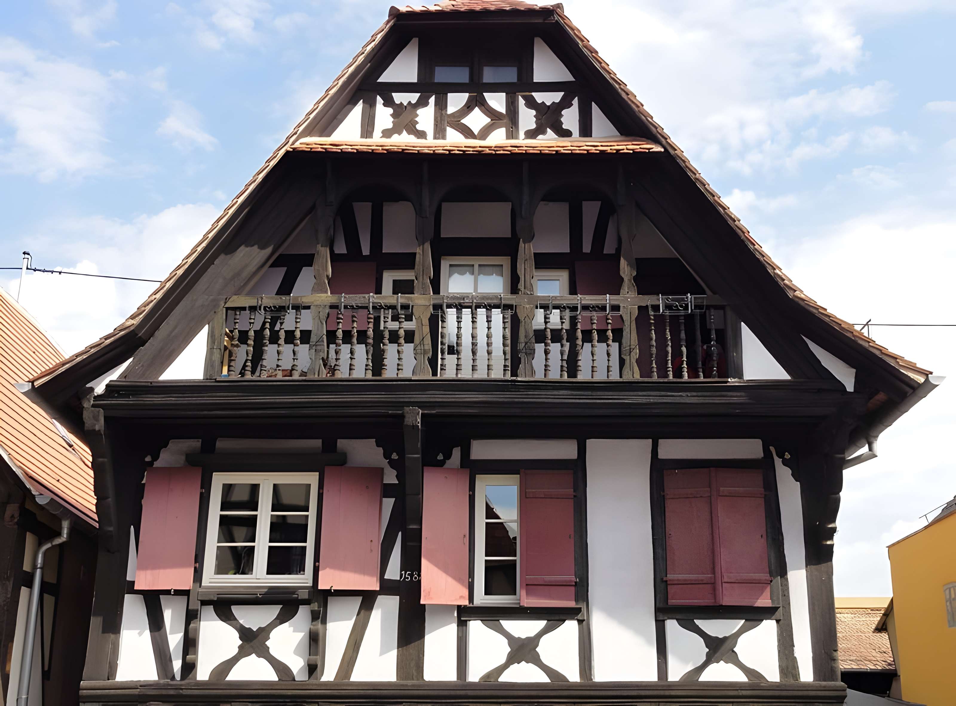Maison au 82 Rue du Maréchal-Foch à Dambach-la-Ville 