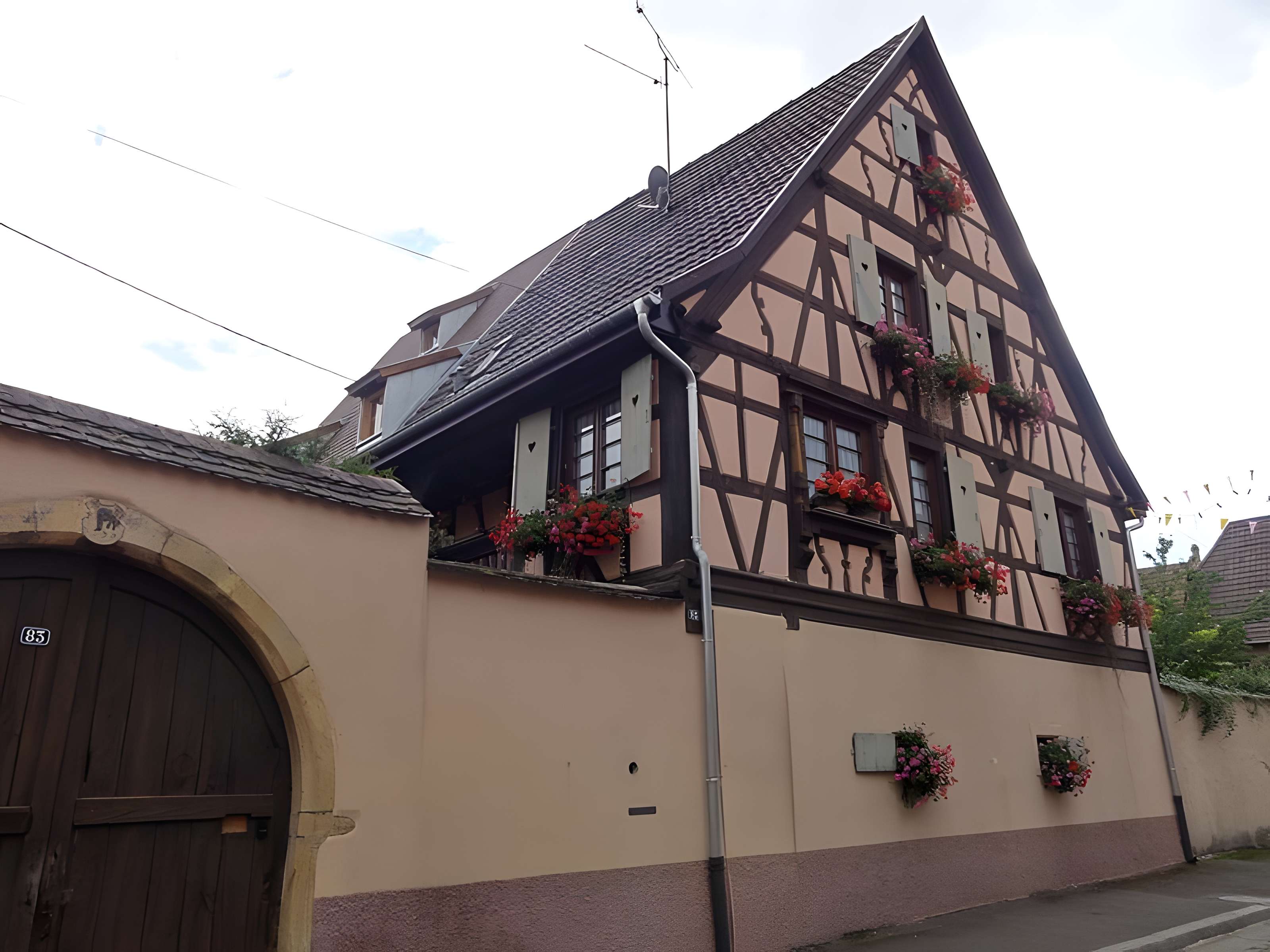 Maison au 85 Grand-Rue à Turckheim 