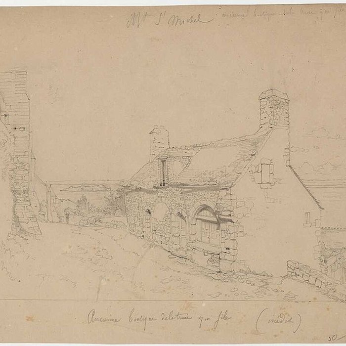 Photo de Maison de la Truie qui File au Mont-Saint-Michel