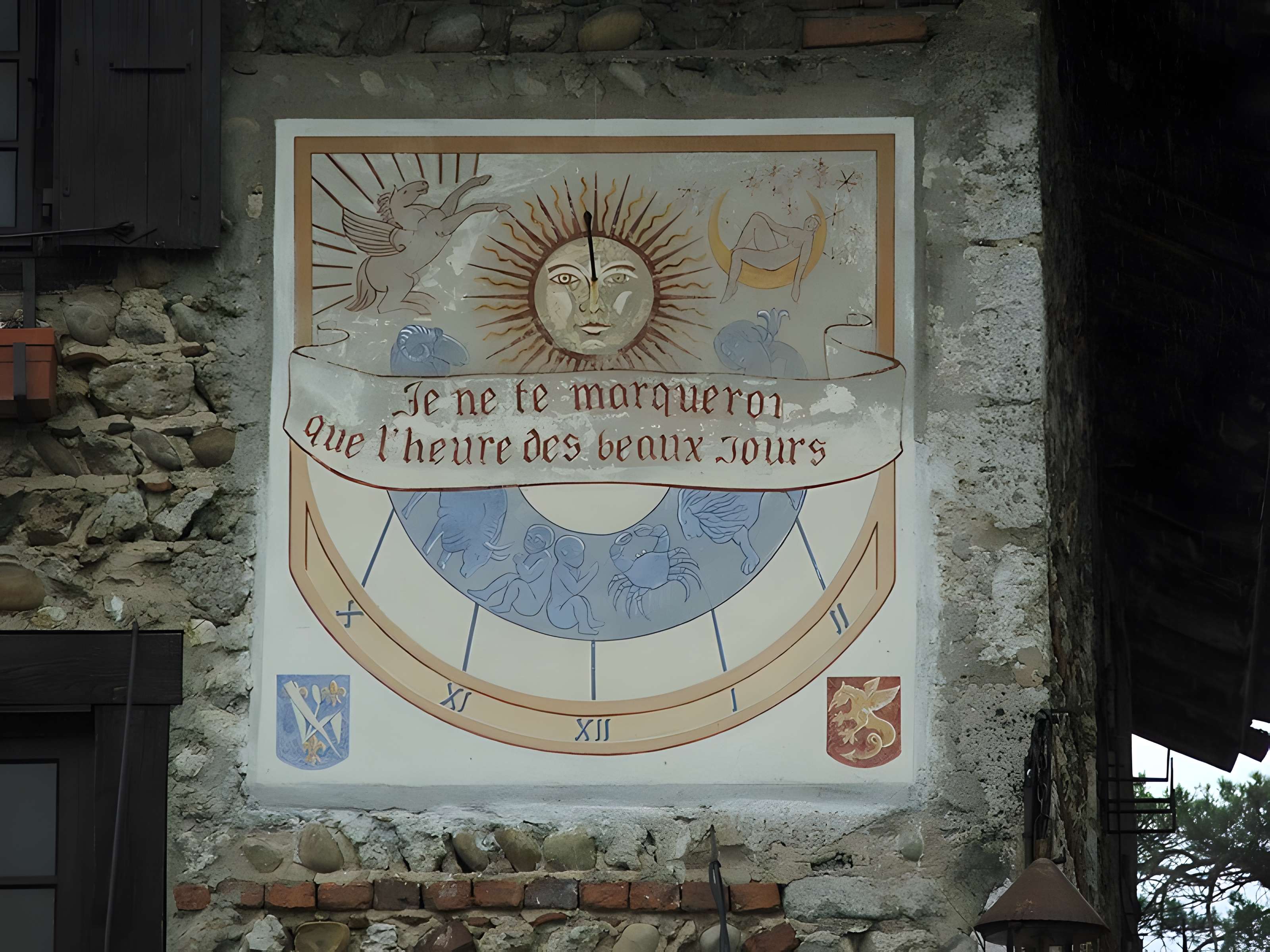 Maison du Cadran Solaire à Pérouges