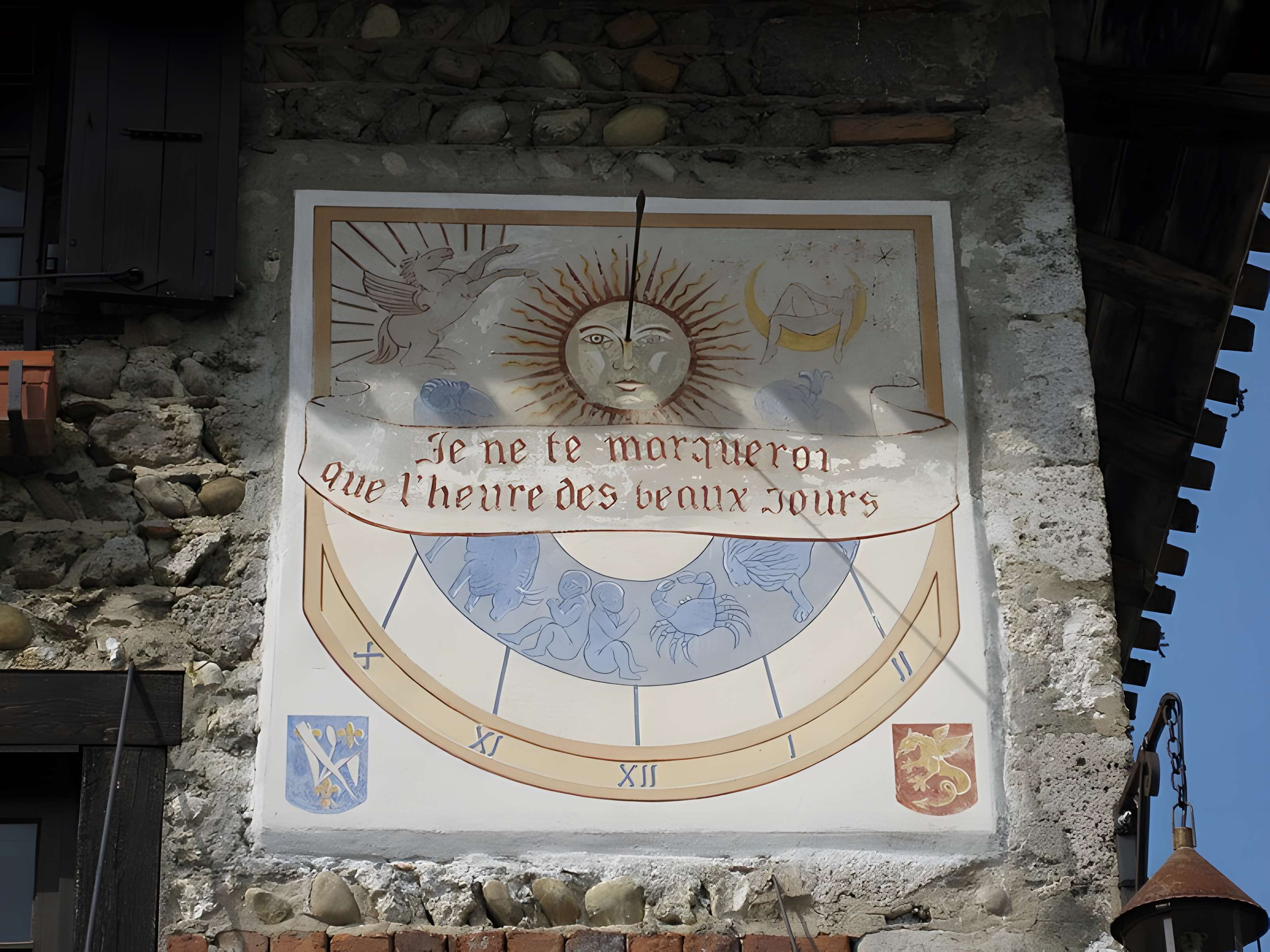 Maison du Cadran Solaire à Pérouges