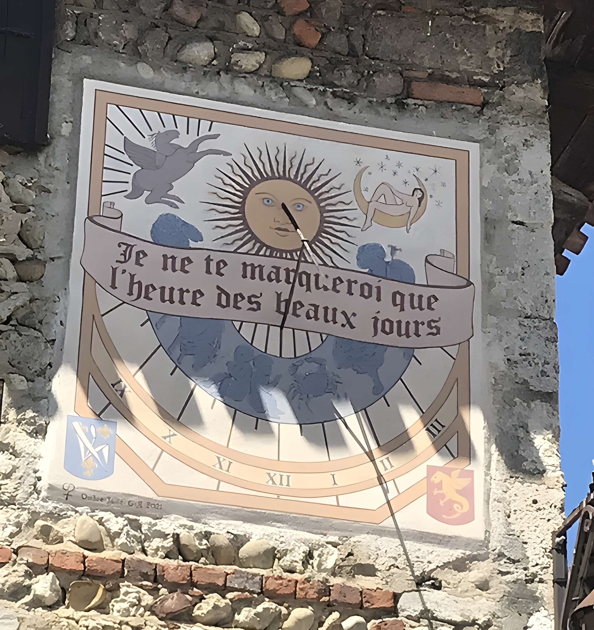 Maison du Cadran Solaire à Pérouges