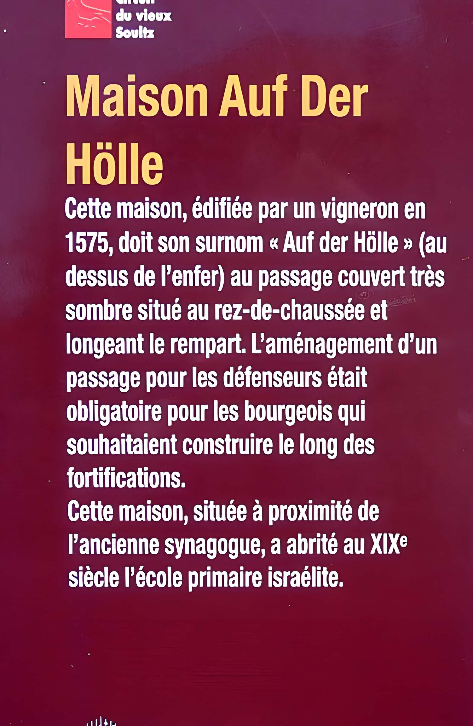 Maison sur la Hoelle à Soultz-Haut-Rhin