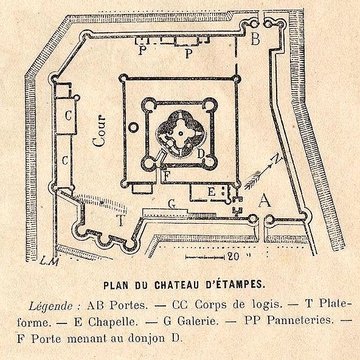 Château dEtampes Tour Guinette
