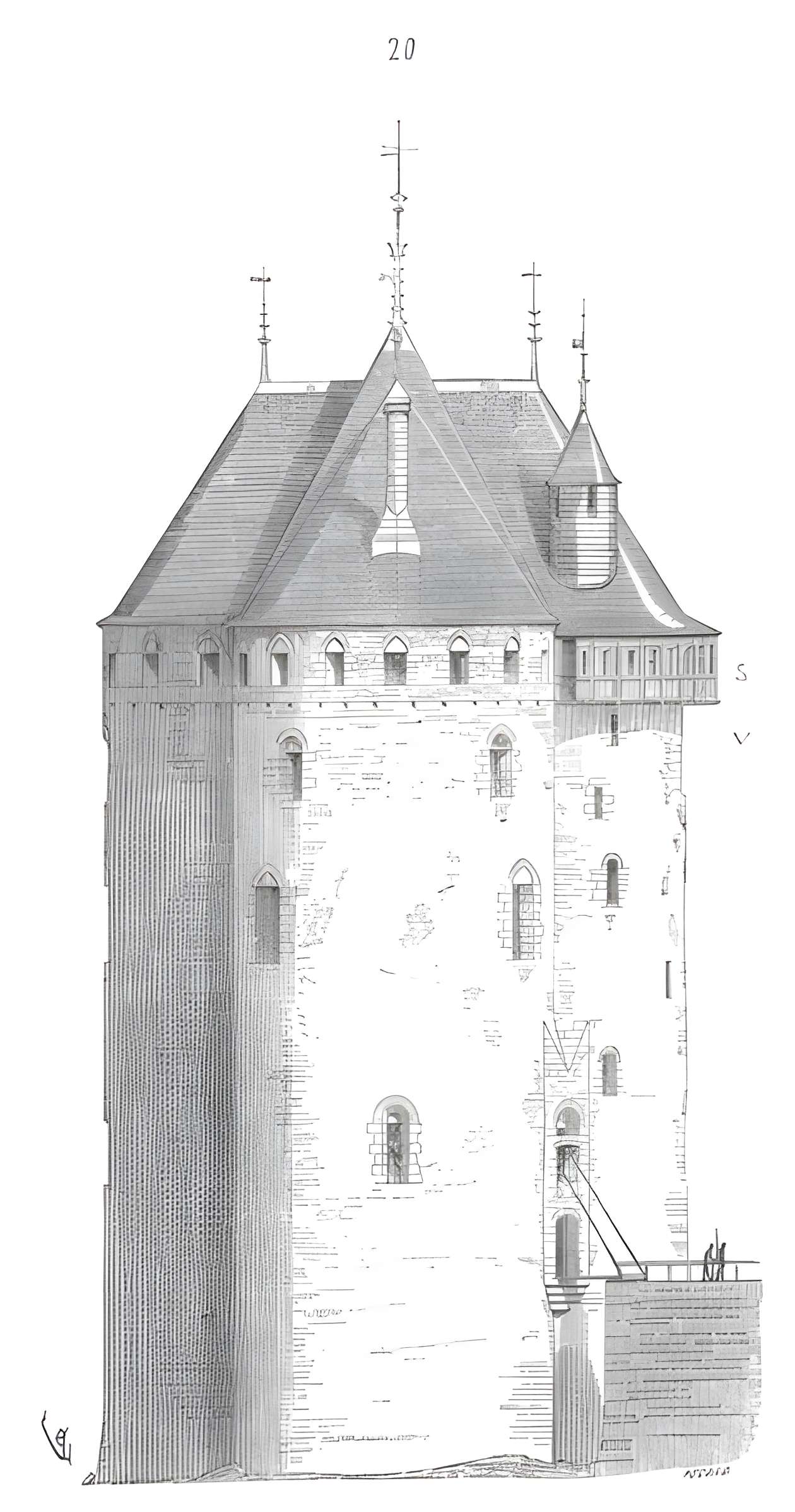Château d'Etampes (Tour Guinette)