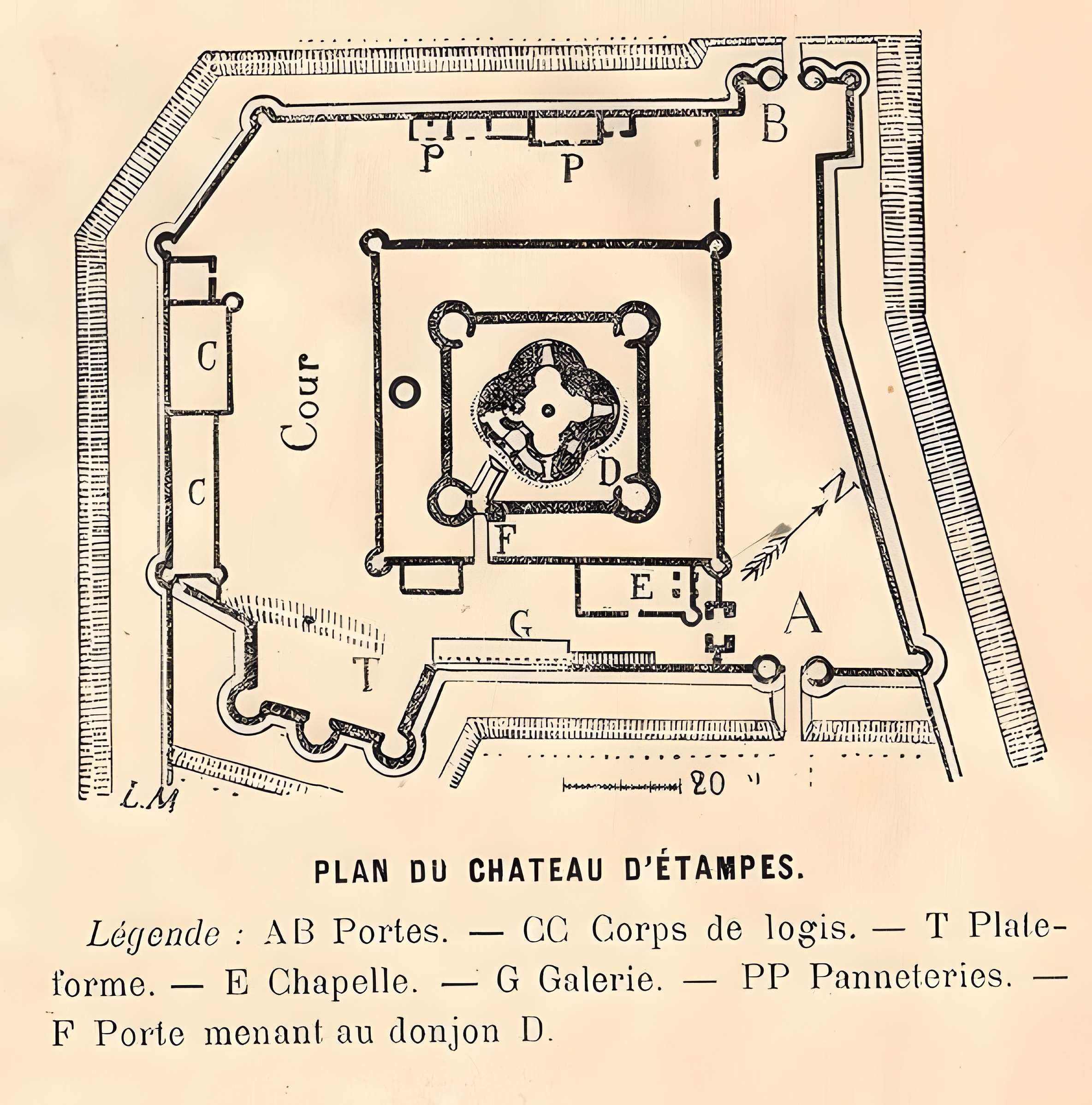 Château d'Etampes (Tour Guinette)