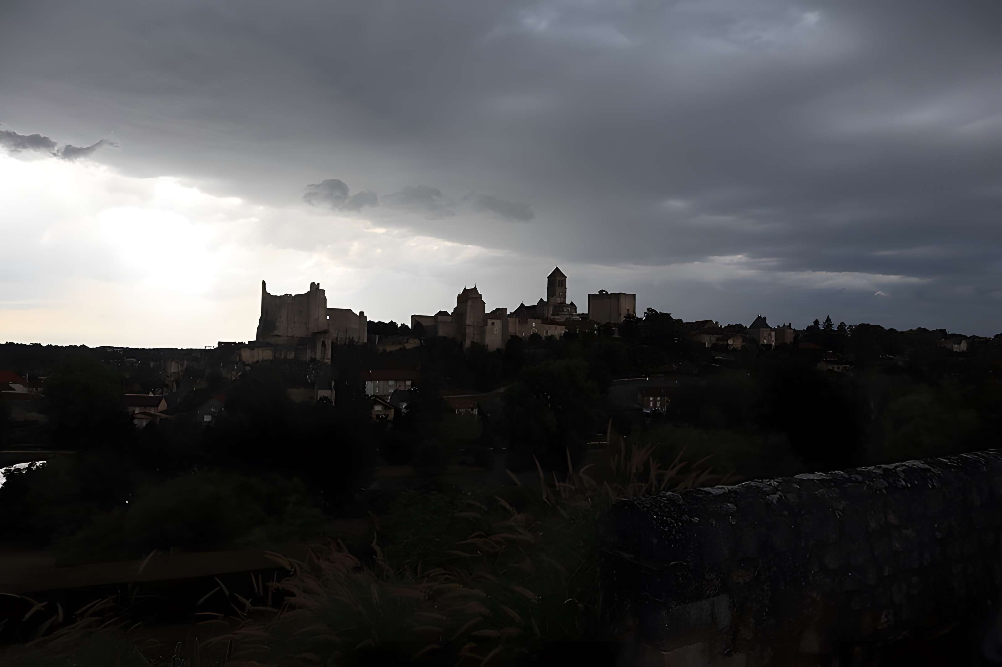 Château d'Harcourt à Chauvigny