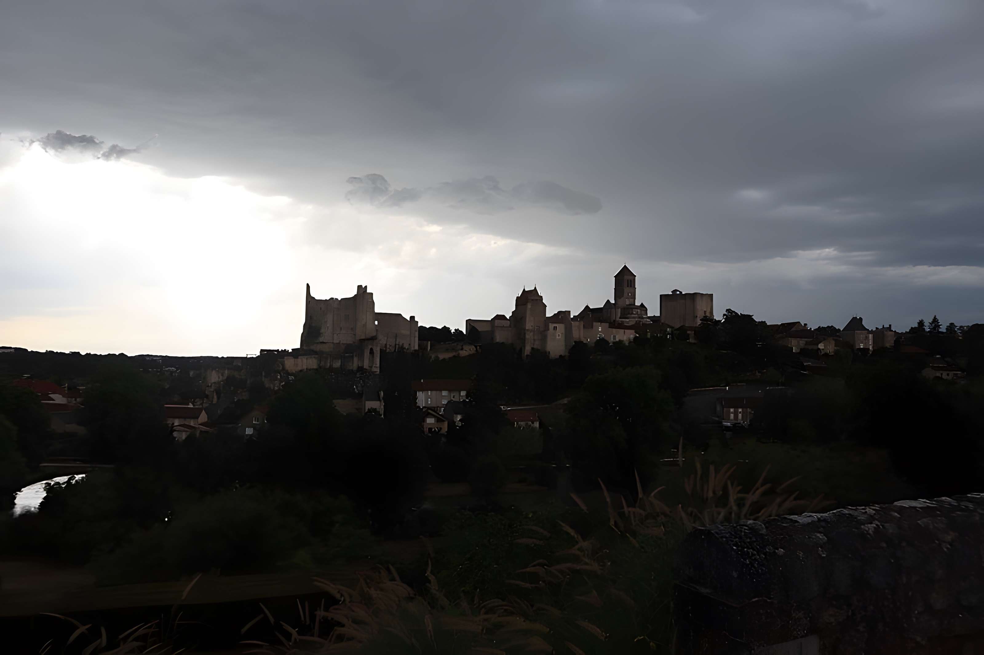 Château d'Harcourt à Chauvigny