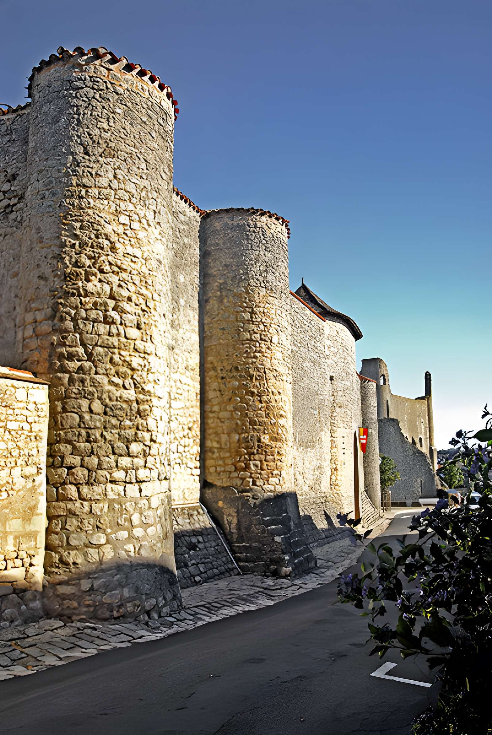 Château d'Harcourt à Chauvigny