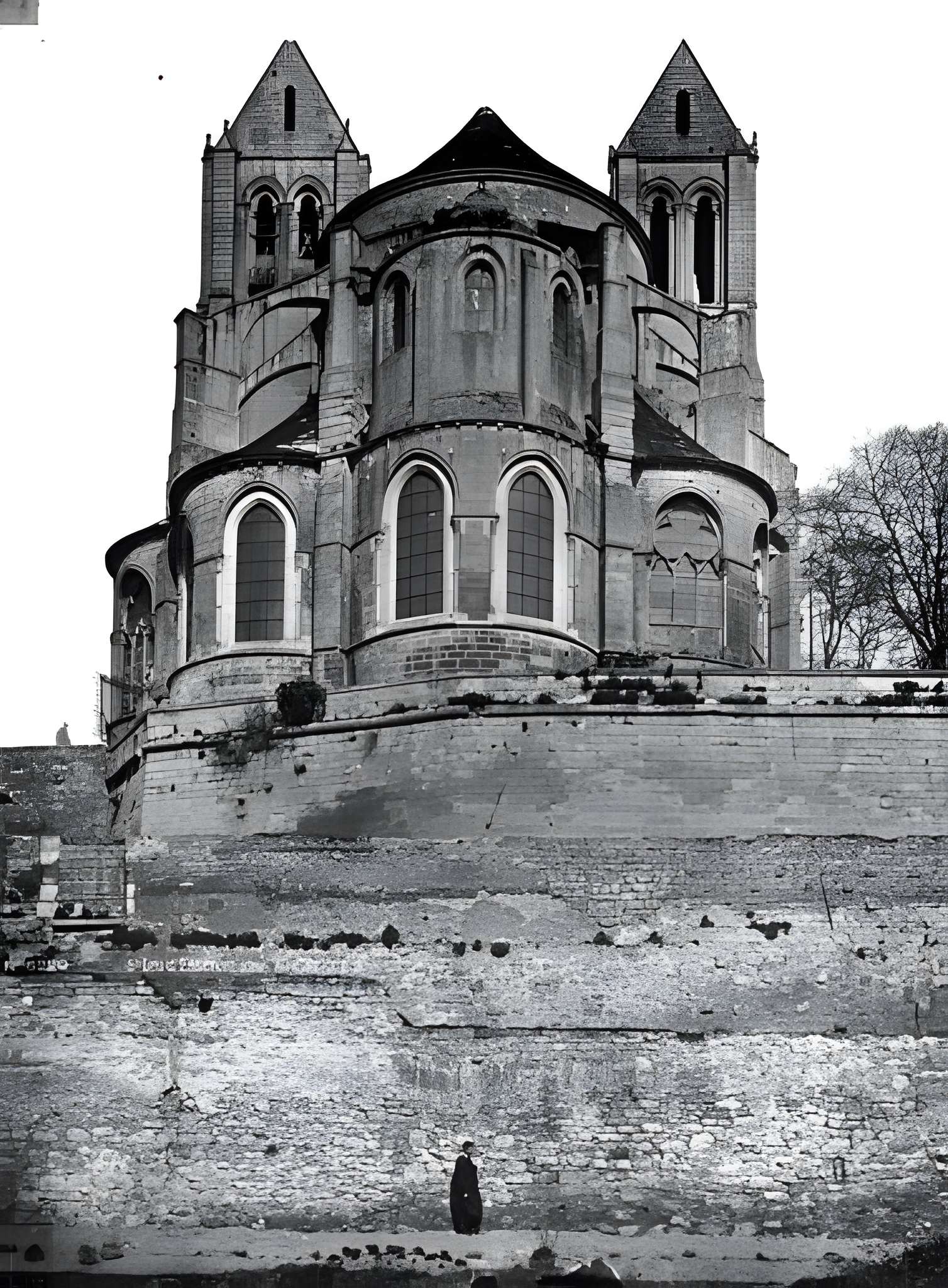Château d'Harcourt à Chauvigny